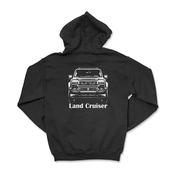 Toyota Land Cruiser Zip-Up Hoodie