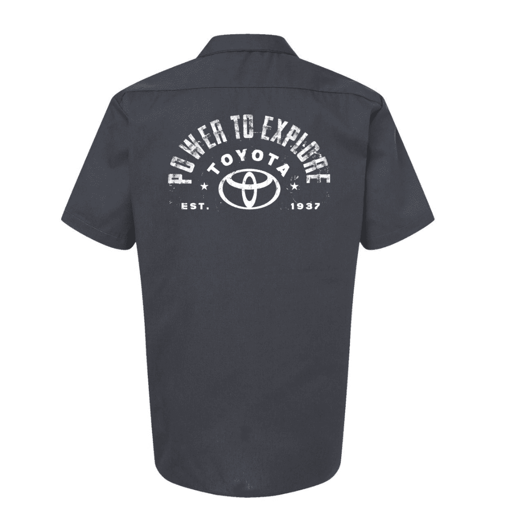 Toyota Men's Dickies Power to Explore Work Shirt