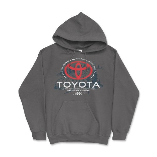 Toyota Off Road Heritage Hoodie High Quality Adventure Apparel
