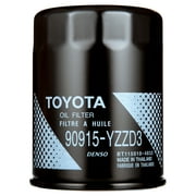 Toyota Original Equipment 90915-YZZD3 Genuine Oil Filter 4" Height 3" Width 3" Length