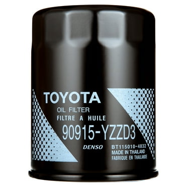 Toyota Original Equipment 90915-YZZD3 Genuine Oil Filter 4" Height 3" Width 3" Length