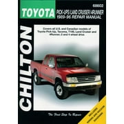 CHILTON AUTOMOTIVE BOOKS; THE NICHOLS/CHILTON; CHILTON Toyota Pick-up, Tacoma, T100, Land Cruiser & 4Runner for (1989-96) Chilton Repair Manual (USA) ^