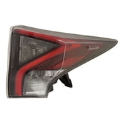 For Toyota Prius 2017 2018 Tail Light Passenger Side | Outer | Red/Clear Lens | Black/Chrome Housing | LED | Lens/Housing | Quarter Panel Mounted | Fiber Optic | Replacement For TO2805151 | 815514729