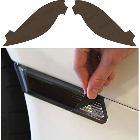 Toyota Prius (2019+ ) Charcoal Rear Marker Covers