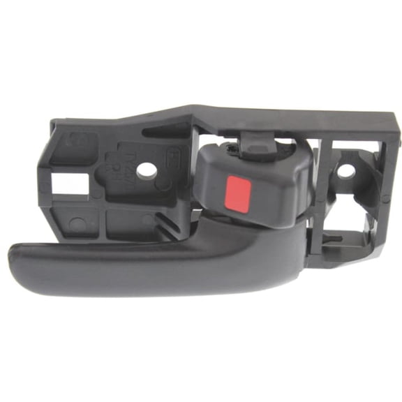 For Toyota RAV4 2001 02 03 04 2005 Interior Door Handle Front OR Rear, Passenger Side Textured Black | With Door Lock Button | Base 2.0L/2.4L | L/Sport  2.4L | IDH010125 | 6920530150B6