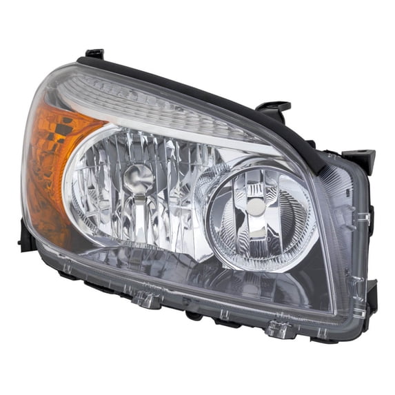 For Toyota RAV4 2006 2007 2008 Headlight Assembly Passenger Side | Clear Lens | Composite Type | Sport Model | Replacement For TO2519107 | 114-50218A, 8113042371