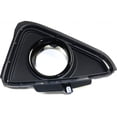 thumbnail image 1 of For Toyota RAV4 2016 2017 2018 Fog Light Bezel Passenger Side | Front | Black | Textured/Primed | SE Model | With Fog | Replacement For TO1039193 | 520300R020, 1 of 5