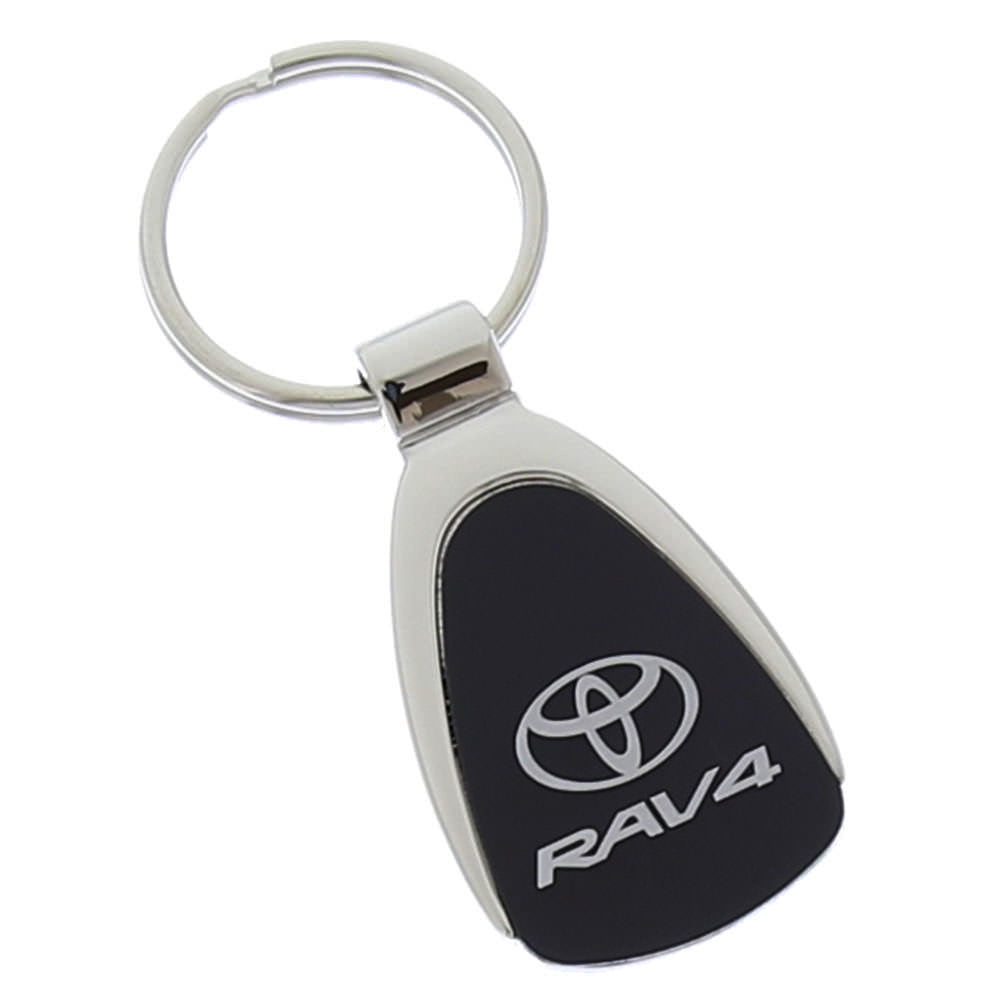 Toyota RAV4 Black Tear Drop Key Chain - Walmart.com