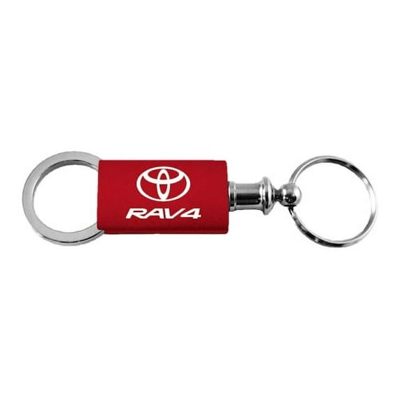 Toyota RAV4 Keychain & Keyring - Red Valet