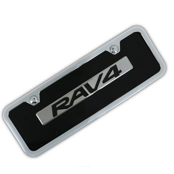 Toyota RAV4 License Plate Kit (Black)