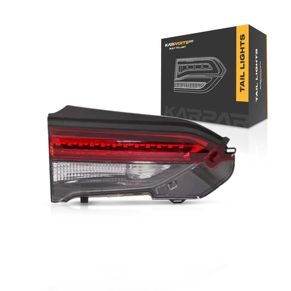 For Toyota RAV4 Prime 2021 Tail Light Assembly Driver Side | Rear | Inner | CAPA Certified | Lens/Housing | Clear And Red Lens | TO2802157, TO2802157C | 8159142120, 8159142121