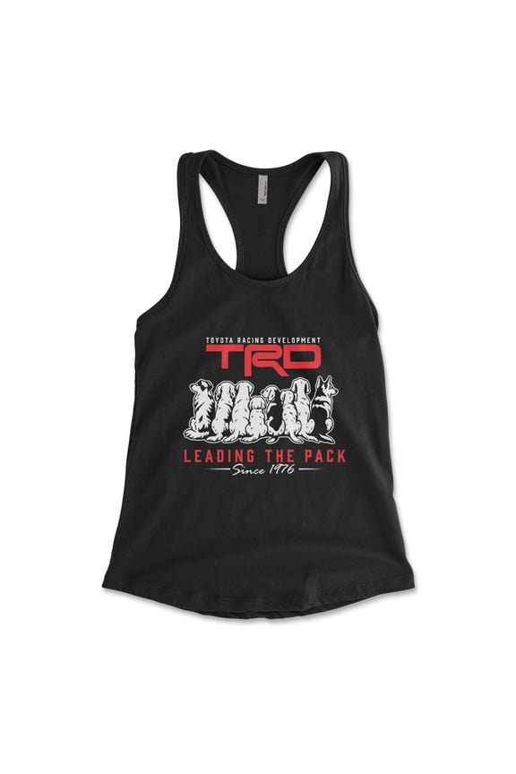Racing Developing Leading the Pack-Women's Dog Lover's Tank Top