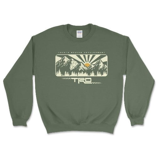 Toyota Racing Development Off Road Mountain 4x4 Sweatshirt