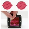 thumbnail image 1 of Toyota Rav4 (09-12) Pink Fog Light Covers, 1 of 2