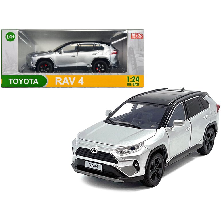 Toyota Rav4 Hybrid XSE Silver Metallic with Black Top and