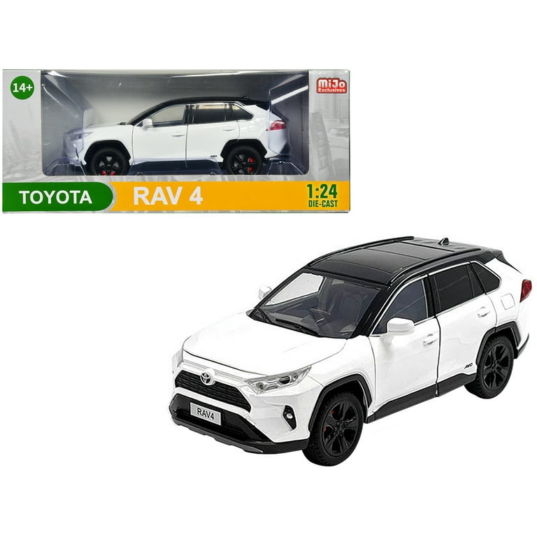 RAV4 PHVミニカー ホワイト※新品未使用 再入荷】RAV4 トヨタ TOYOTA 1/24 ミニカー ホワイト H130