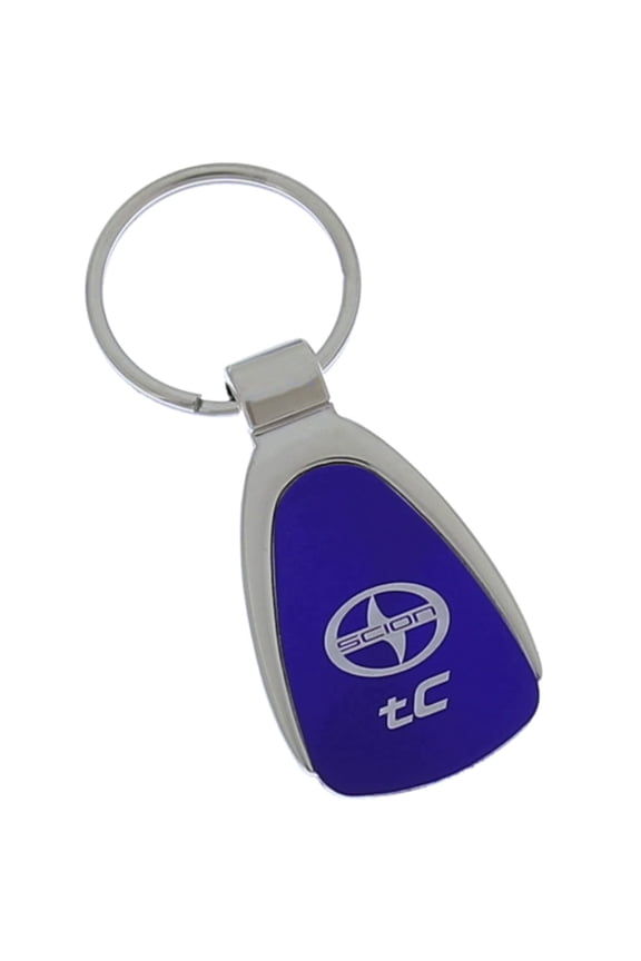 Toyota Scion TC Tear Drop Key Ring (Blue)