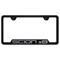 thumbnail image 1 of Toyota Scion xB Laser Etched Logo Cut-Out License Plate Frame (Black), 1 of 3