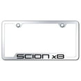 thumbnail image 1 of Toyota Scion xB Laser Etched Logo Cut-Out License Plate Frame (Chrome), 1 of 3