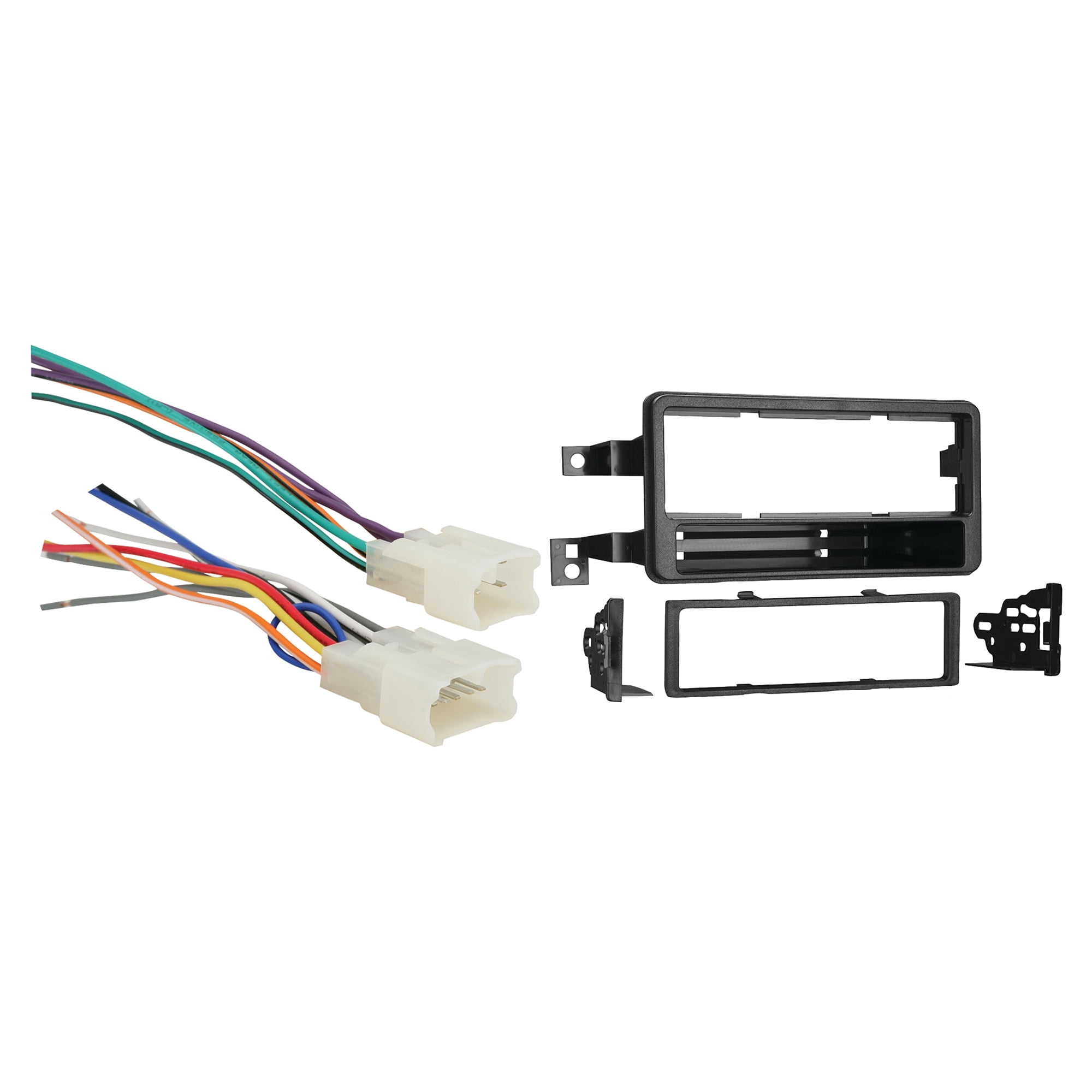 Toyota Sequoia 2005-2007 Single DIN Metra Car Stereo Multi-Color Installation Package