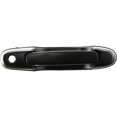 thumbnail image 1 of For Toyota Sienna 1998 99 00 01 02 2003 Door Handle Passenger Side | Front | Outer | Made of Plastic | Smooth Black | Replacement For TO1311126 | 615343603452, 6921008010C0, 1 of 5