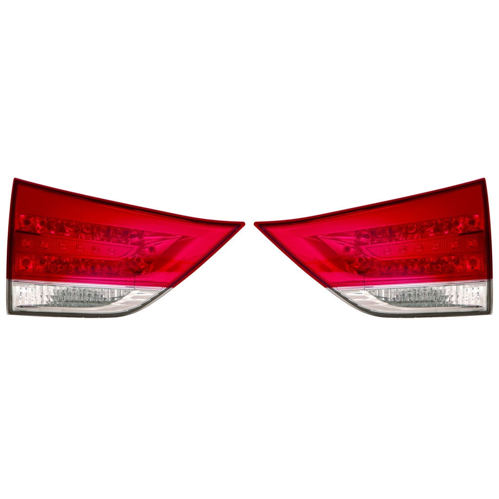 For Toyota Sienna 2011 2012 2013 2014 Tail Light Assembly Inner Pair Driver and Passenger Side Base/LE/XLE/Limited Model DOT Certified Replacement For TO2802110 + TO2803125