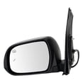 thumbnail image 2 of Pair Power Mirrors With Turn Signal For Toyota FJ Cruiser 2007-2014 – Manual Fold, Black 2 of 5