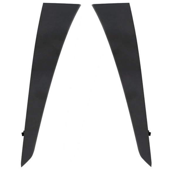 For Toyota Sienna 2021 2022 2023 Bumper Cover Extension Driver and Passenger Side | Pair | Rear | Trim | Black | Plastic | Replacement For TO1146108, TO1147108 | 52162-08010, 52161-08010