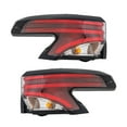 thumbnail image 1 of For Toyota Sienna 2021 2022 Tail Light Driver and Passenger Side Pair Outer | LED | Clear and Red Lens | LE/XLE/Woodland Edition Model | Black Housing | TO2804160, TO2805160 | 81560-08071, 81550-0807, 1 of 6