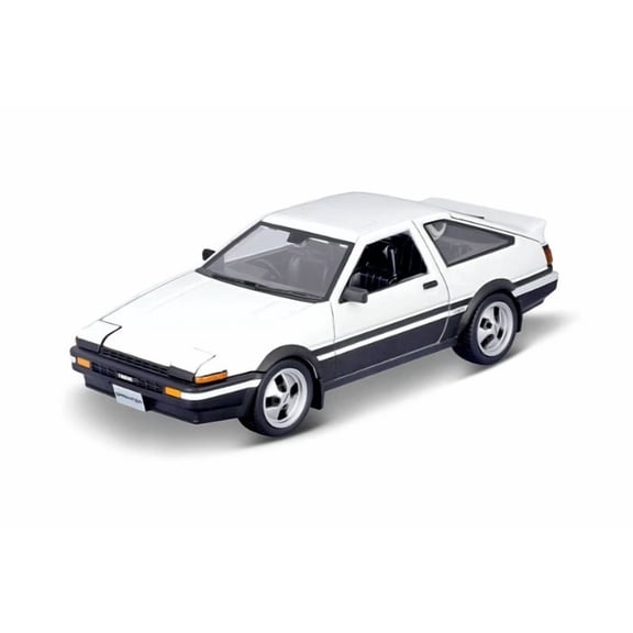 Toyota Sprinter Trueno AE86, White - Maisto 32916WT - 1/24 Scale Diecast Model Car