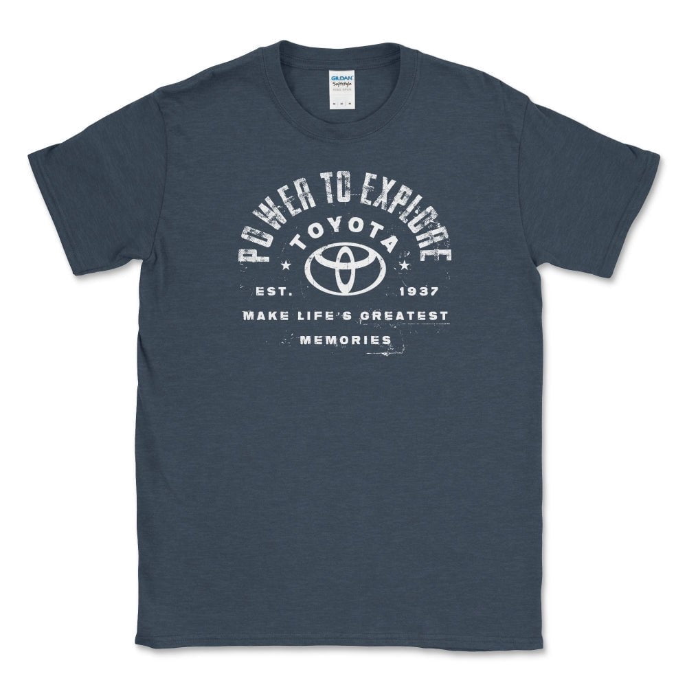 Toyota T-shirt-Power to Explore Off Road Adventures