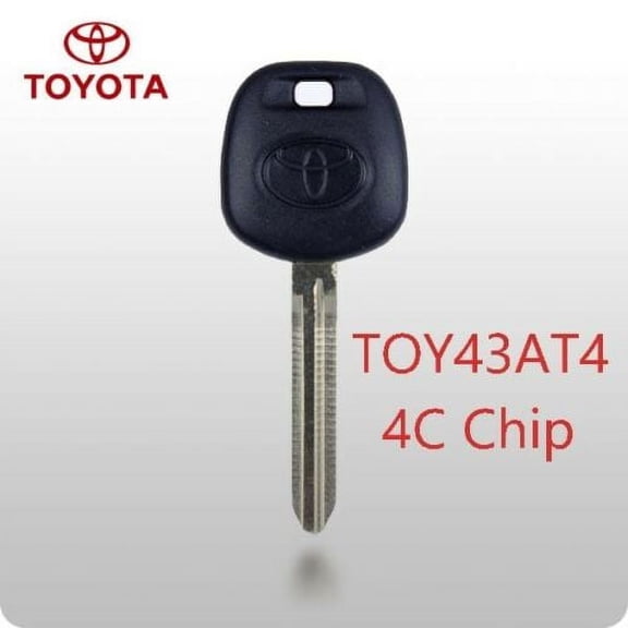 Toyota TOY43 TOY43AT4 Transponder Chip Key ( 4C ) VLS