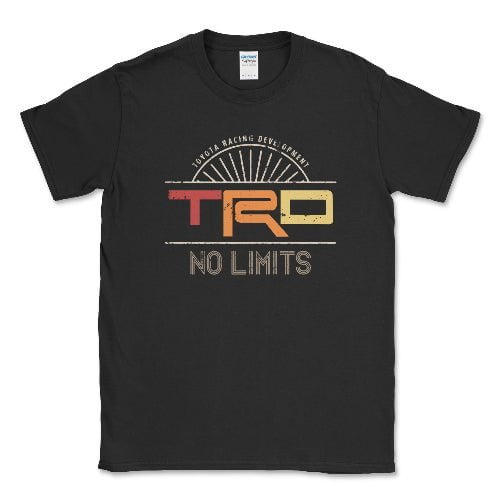 Toyota TRD No Limits Tshirt Officially Licensed Off Road Apparel