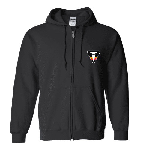 Toyota TRD Retro Vintage Badge Zip-Up Hoodie