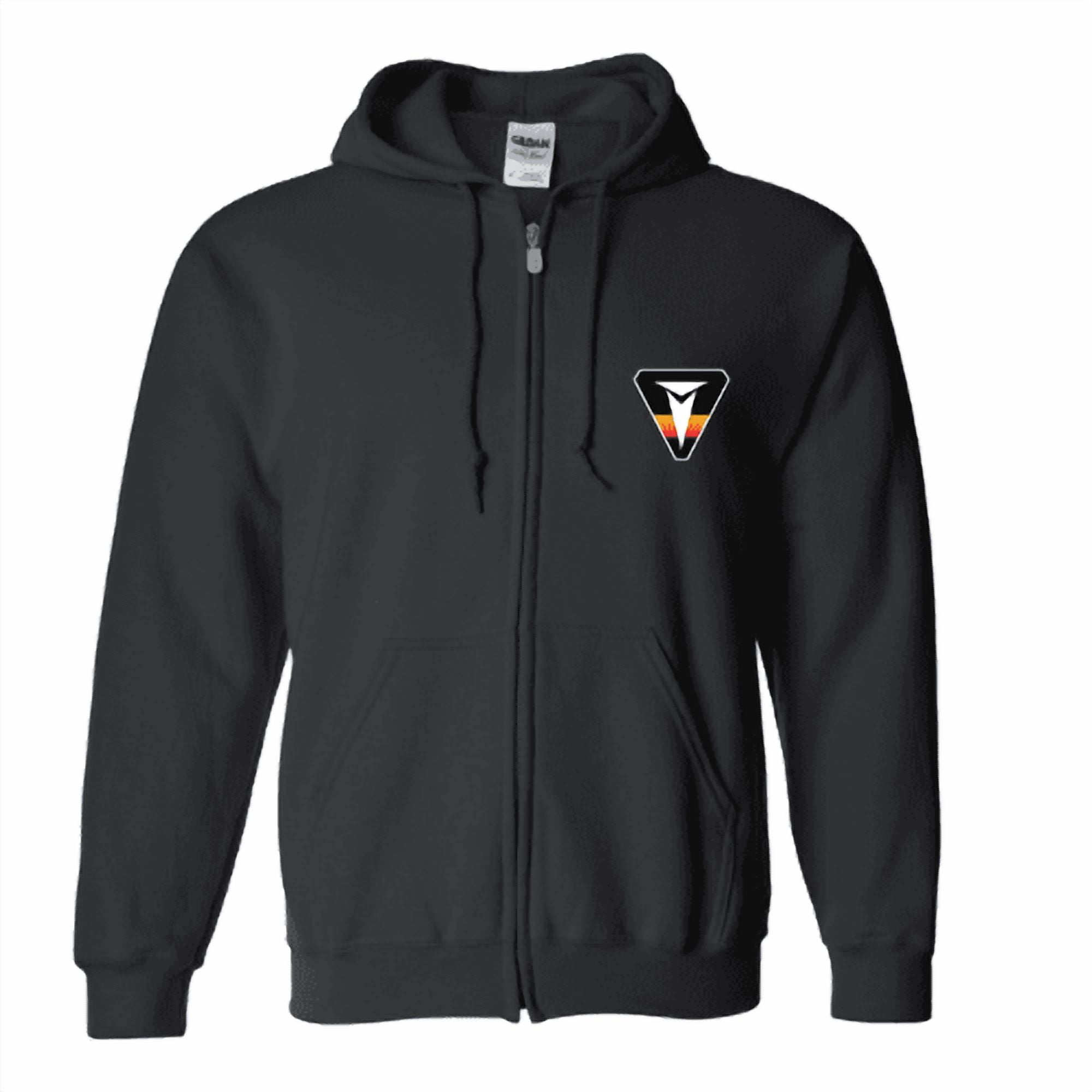 Toyota TRD Retro Vintage Badge Zip-Up Hoodie