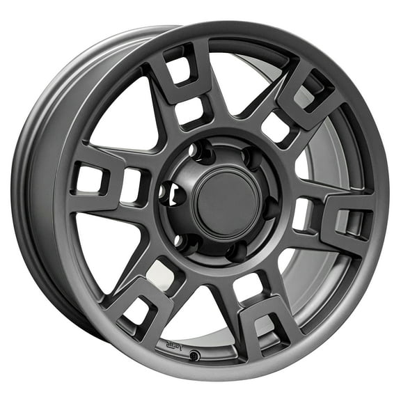 Toyota TRD Style Wheels 17x8 Gunmetal Rims 4pcs