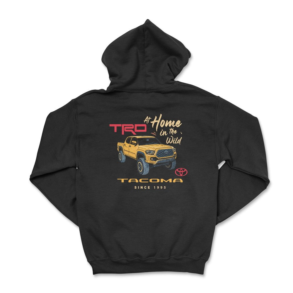 Toyota TRD Tacoma Zip-Up Hoodie-At Home in the Wild