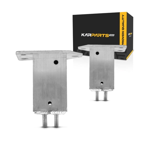 For Toyota Tacoma 2005-2015 Bumper Bracket Driver and Passenger Side | Pair | Front | Reinforcement Extension | Aluminum | TO1026106, TO1027106 | 5202604010, 5202504010