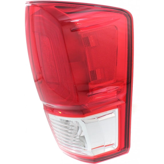 For Toyota Tacoma 2016 2017 2018 2019 Tail Light Passenger Side | CAPA Certified | Red Lens | Base/SR/SR5 | With Bulbs | Replacement For TO2801197, TO2801197C | 8155004170