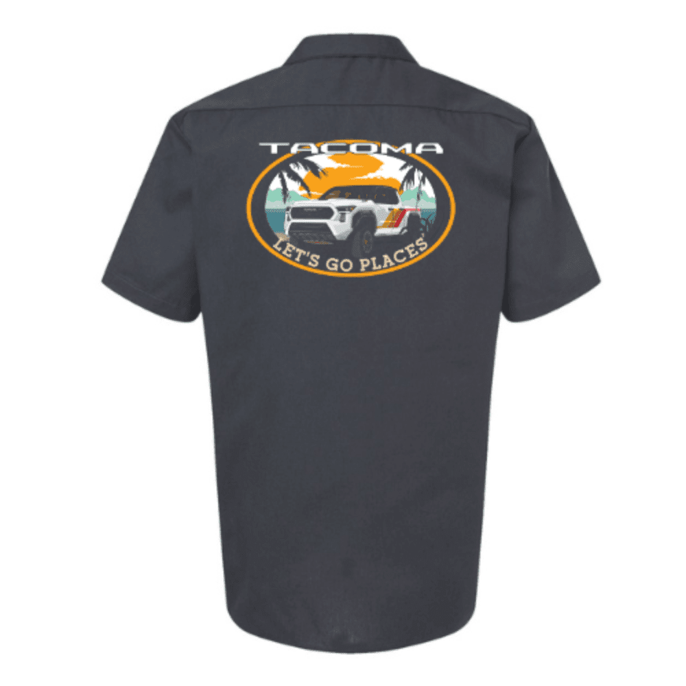 Toyota Tacoma Beach Lifestyle Gear Dickies Mens Work Shirt