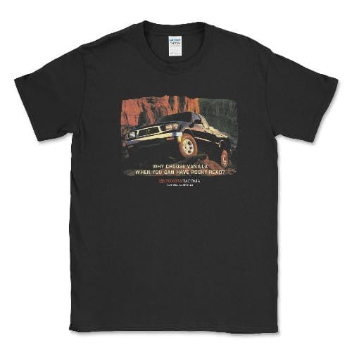 Toyota Tacoma Mens Big and Tall Retro Tshirt Vintage Off Road