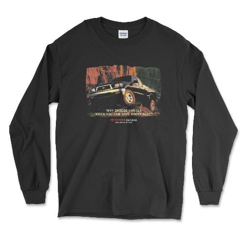 Toyota Tacoma Pick-Up Truck Vintage Inspired Long Sleeve Tee