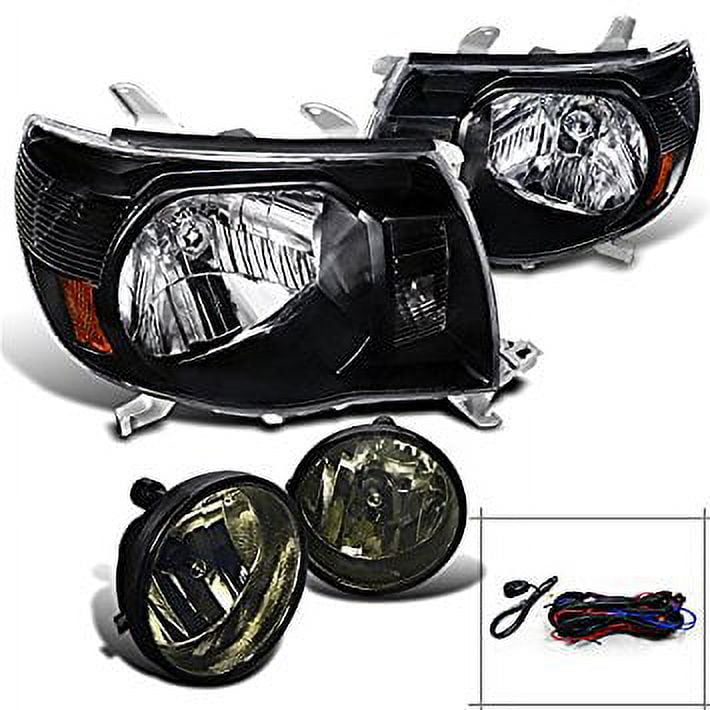 Toyota Tacoma Pre Runner X Runner, Black Headlights, Smoked Fog Lights ...