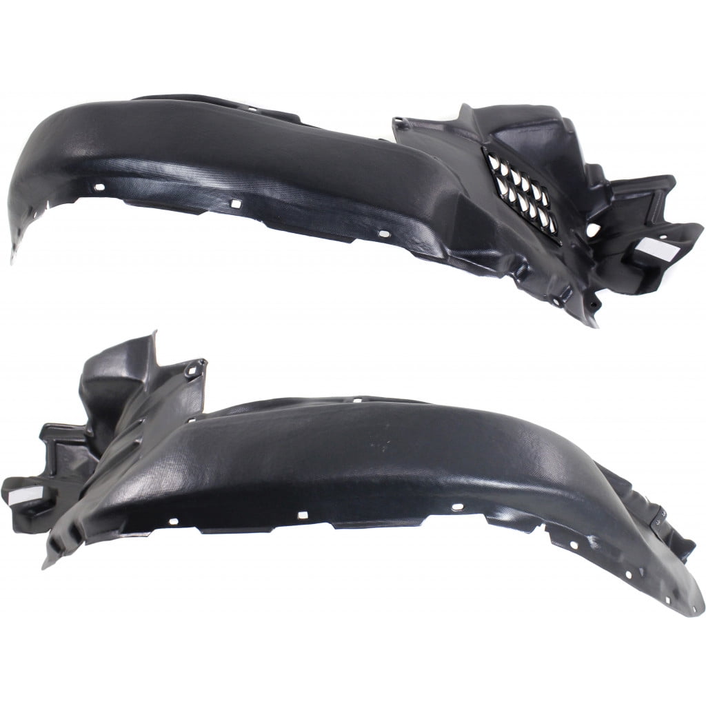 For Toyota Tacoma Splash Guard / Fender Liner 2016 17 18 19 2020 Driver and Passenger Side Pair / Set | Front | Inner Panel | Replacement For TO1248205 + TO1249205 | 5387604080 + 5387504080