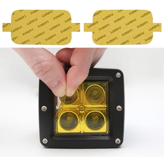 Toyota Tacoma TRD Pro (2016+ ) Yellow Rigid Industries Fog Light Covers