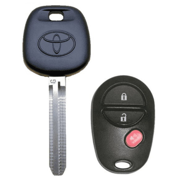 Toyota Transponder G Chip Key + 3 Button Remote GQ43VT20T USA Seller A+++ VLS