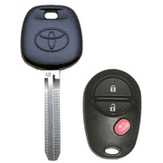 Toyota Transponder G Chip Key + 3 Button Remote GQ43VT20T USA Seller A+++ VLS