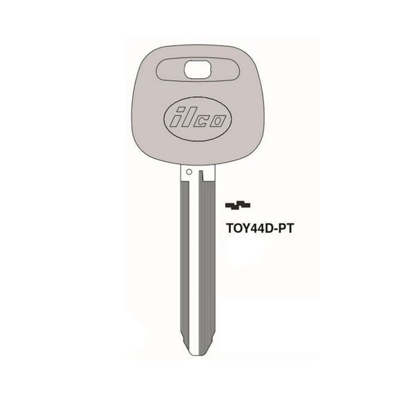 Toyota Transponder Key Toy44D-Pt