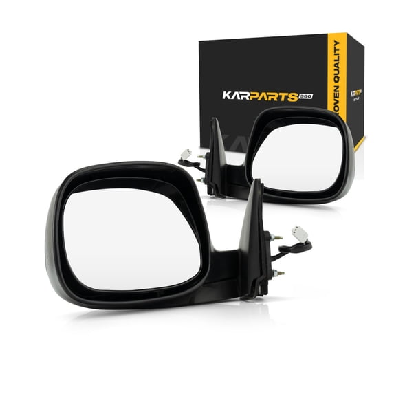 For Toyota Tundra 2000 01 02 03 2004 Door Mirror Driver & Passenger Side Pair | Power | Non-Heated | Regular/Access/Limited Model | Paint to Match | For 87940-0C050, 87910-0C050 | TO1320189, TO132118