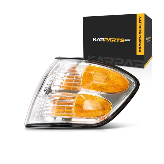 For Toyota Tundra 2000 01 02 03 2004 Turn Signal Light Assembly Driver Side | Front | Double Cab | Corner-Mounted | Replacement For TO2530143 | 815200C020